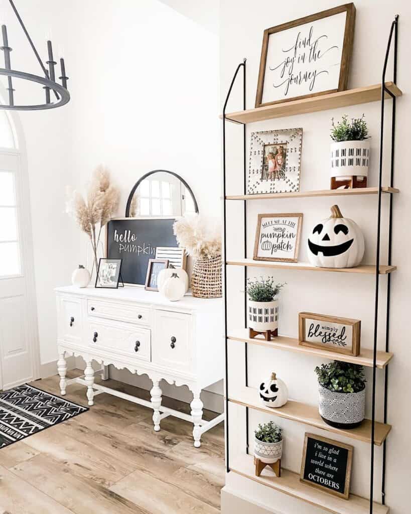 30 Ways to Style an Entryway Console Table