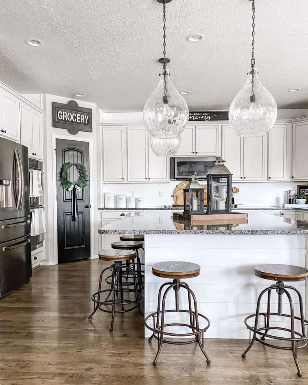 Black Pantry Door with Black Knob Soul & Lane