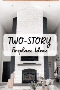 Two Story Fireplace Ideas