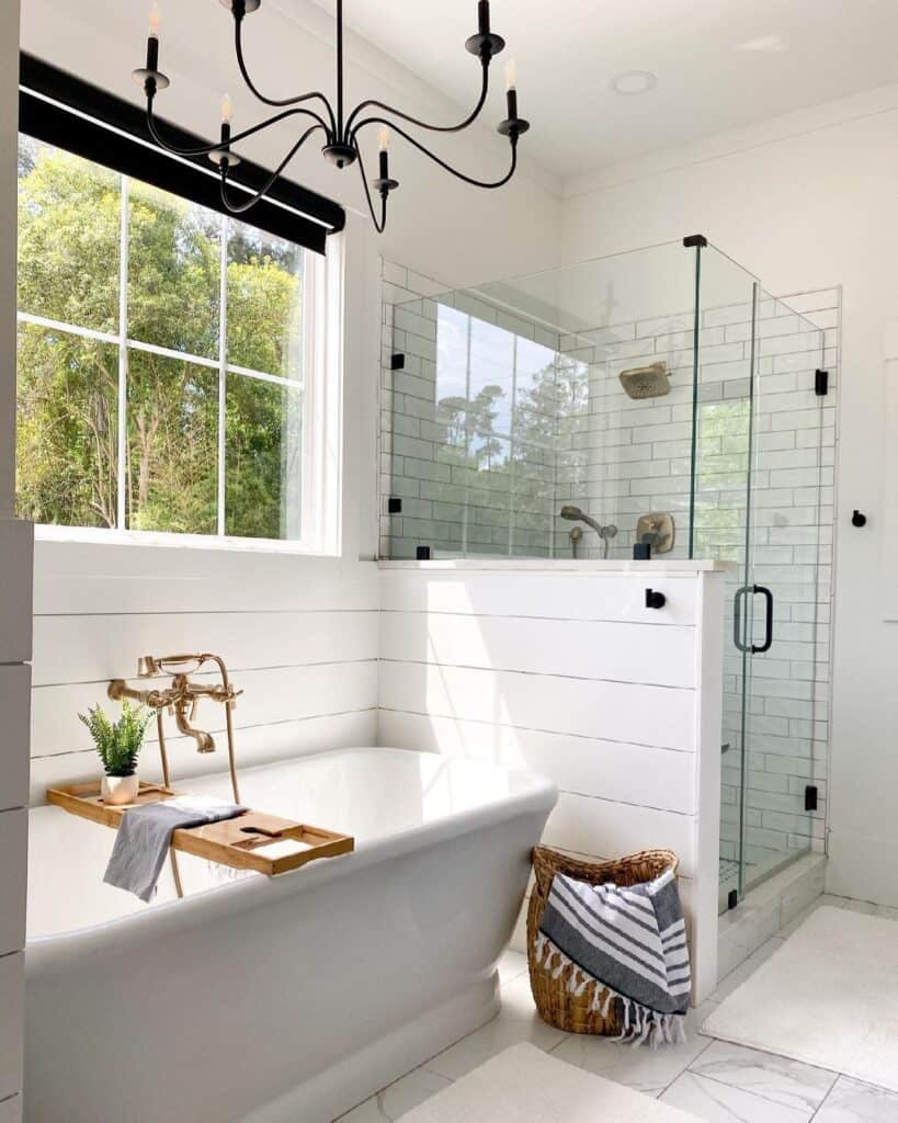 26 Design Inspirations for a Freestanding Tub With Shower
