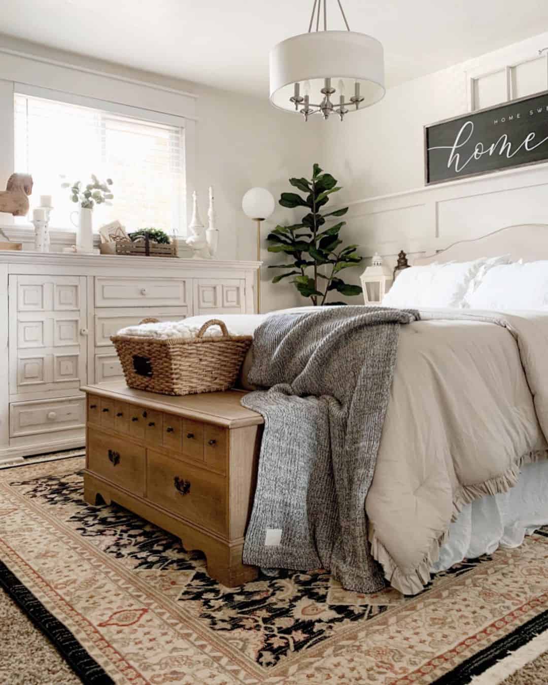 Brass and White Globe Bedroom Floor Lamps Soul & Lane