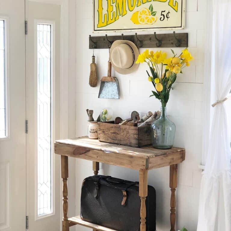 Spruce Up a Boring Entryway