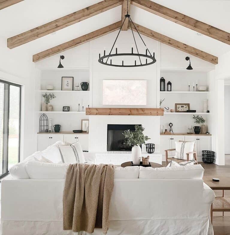 Black Living Room Wagon Wheel Chandelier