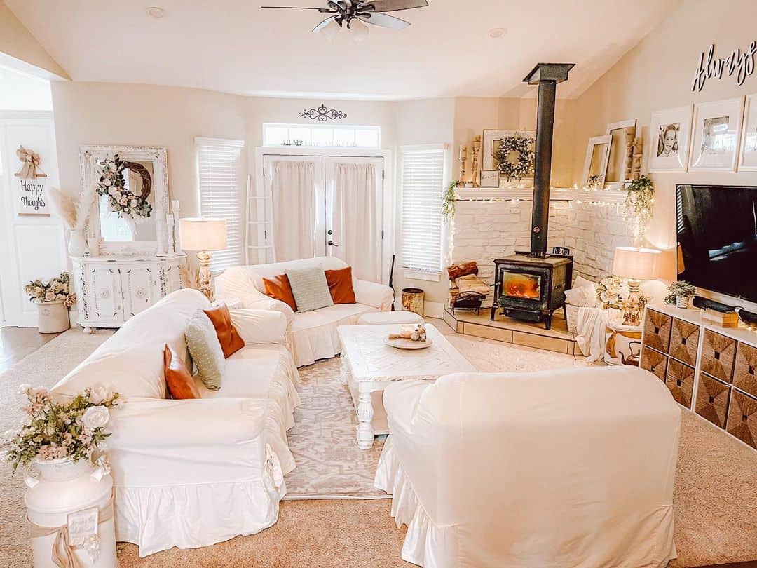 Cozy Farmhouse-inspired Fireplace Ideas - Soul & Lane