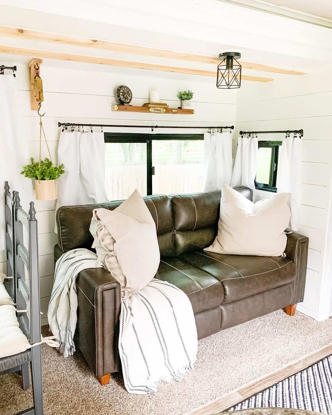 Living Room Rv Window Small Trailer Living Room Windows