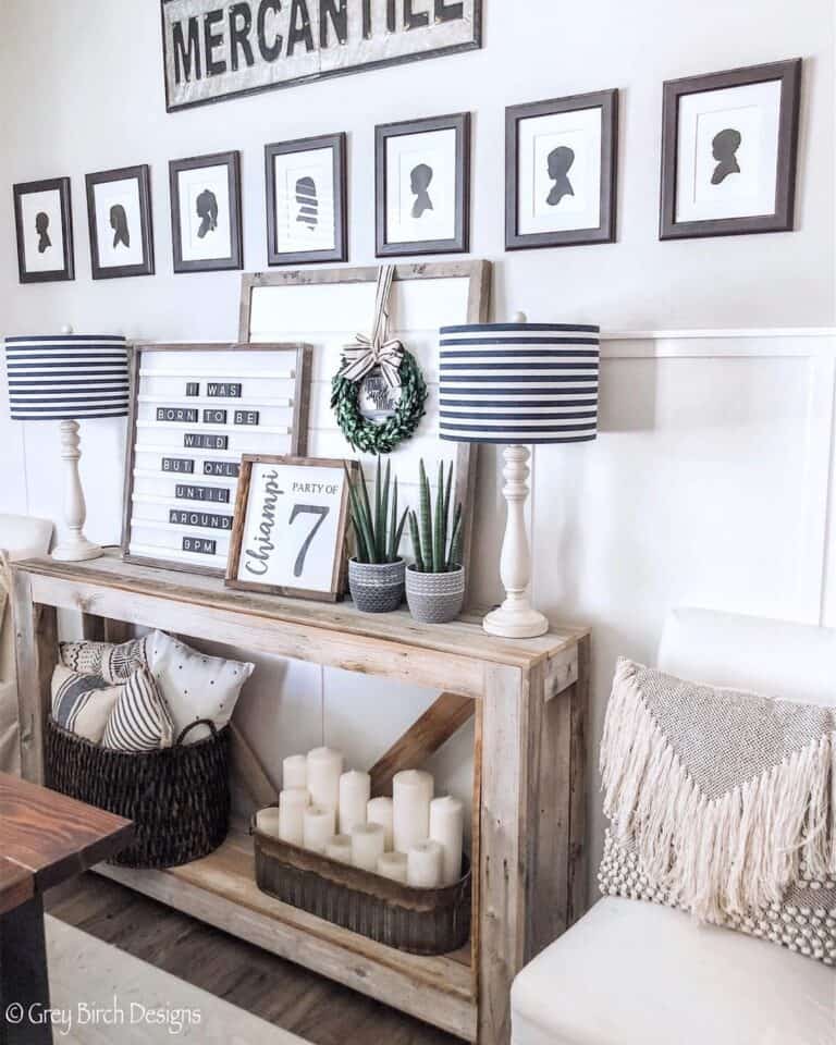 Silhouettes in a Frame