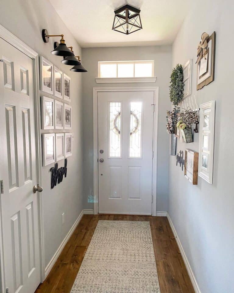 Rustic Entryway Hallway Runner Ideas