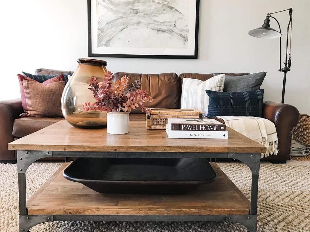 26 Coffee Table for Brown Couch Ideas You'll Love