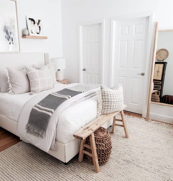 28 Bedroom Floor Mirror Ideas to Ginger Up a Dull Space