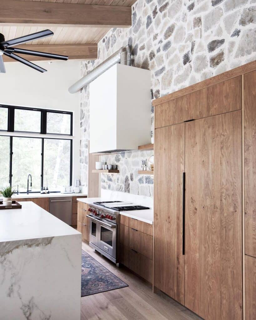 Modern Farmhouse Kitchen Backsplash