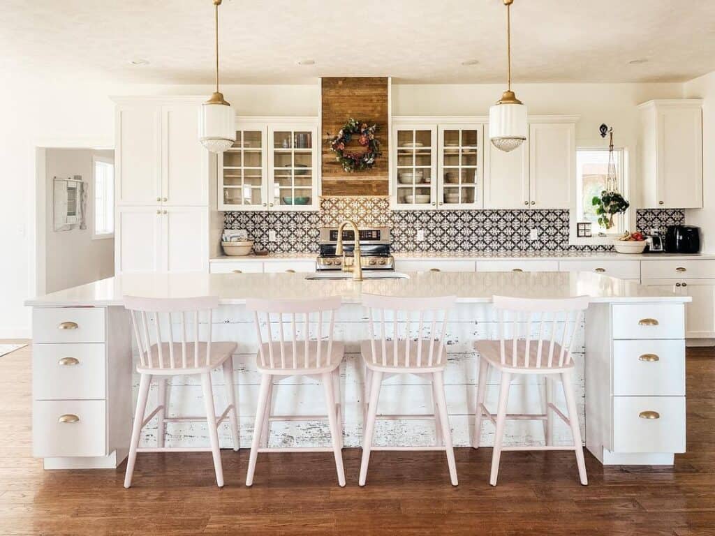 Mosaic Farmhouse Kitchen Backsplash Tile