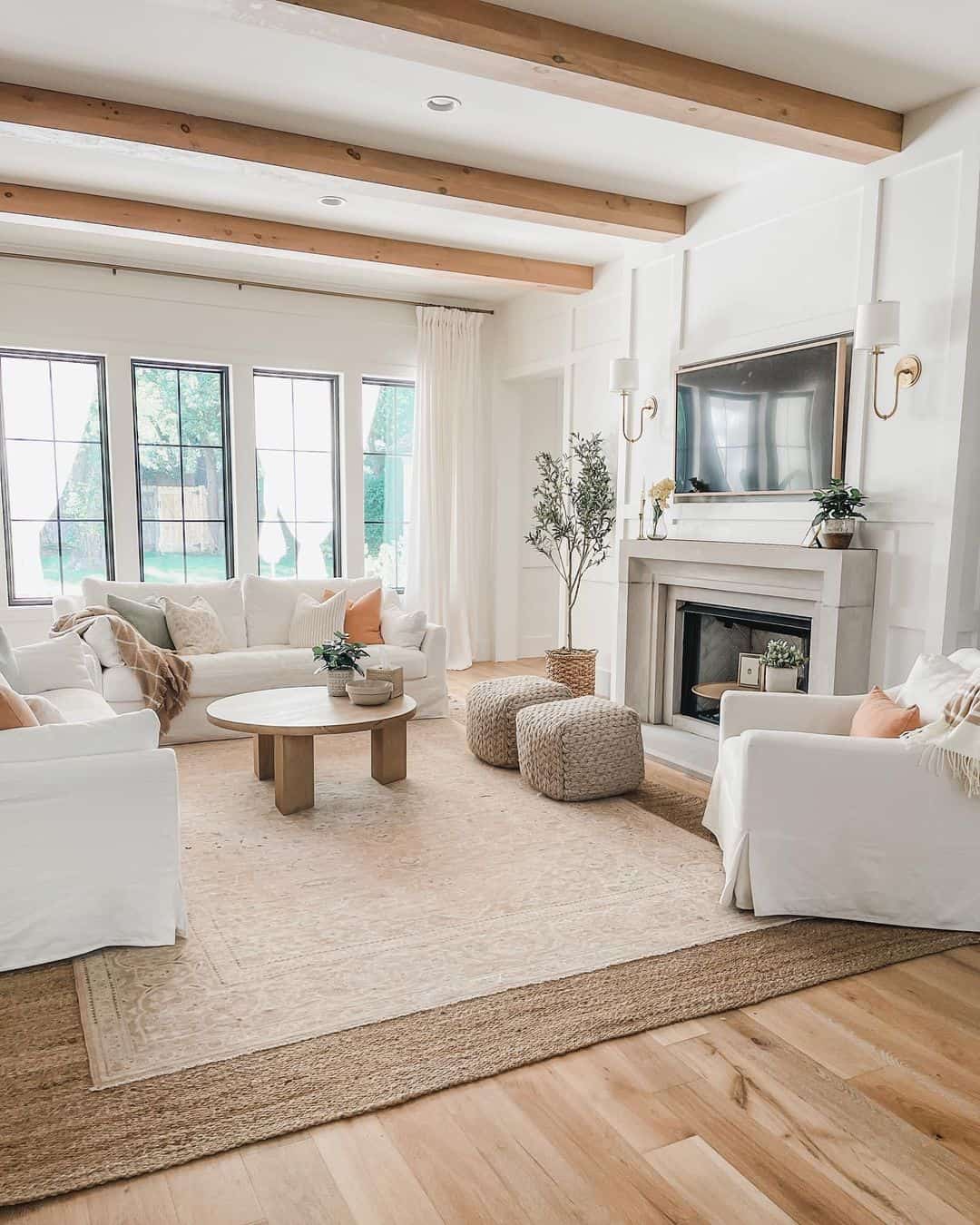 White Living Room Furniture Sets - Soul & Lane