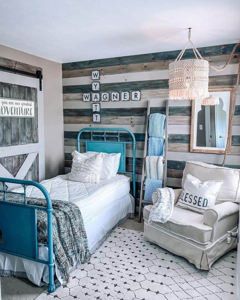 Armchair Seating Area for Small Bedroom