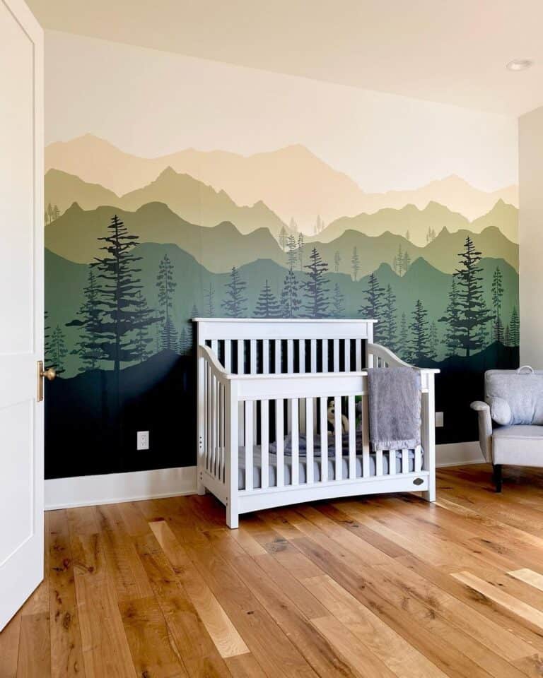 Cool Wallpapers for Boys with Mountain Mural