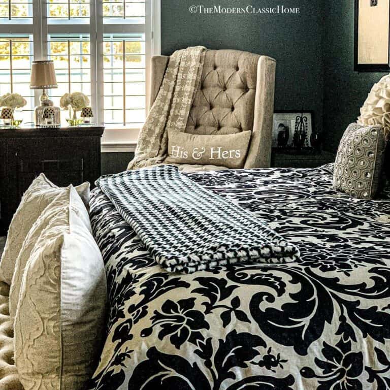 Corner Chair Bedroom Seating Area