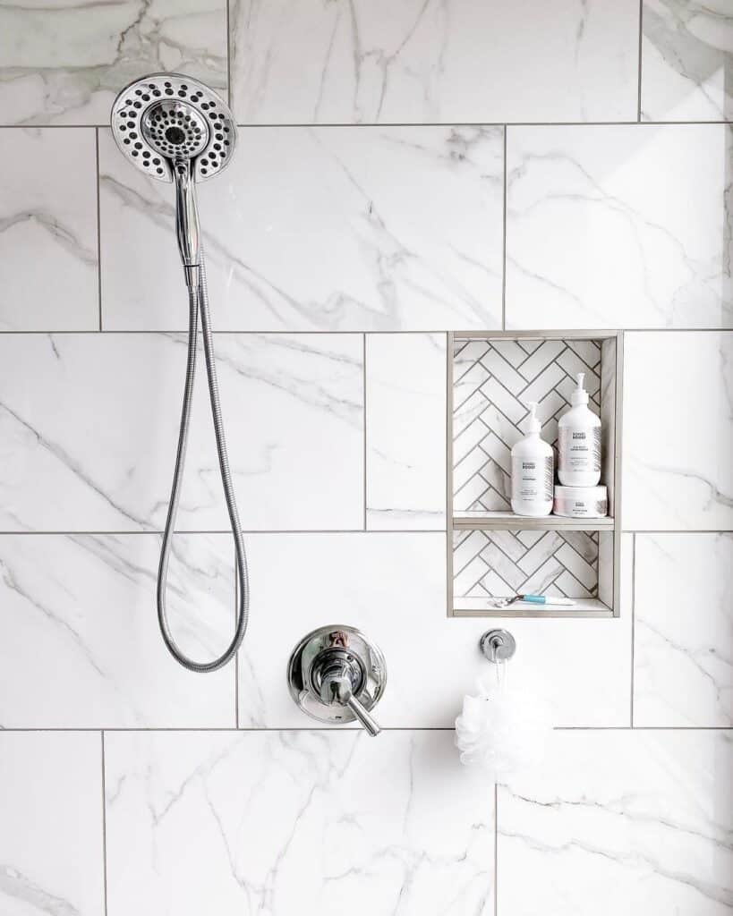 27 Shower Niche Trim Ideas to Finish Off Your Shower