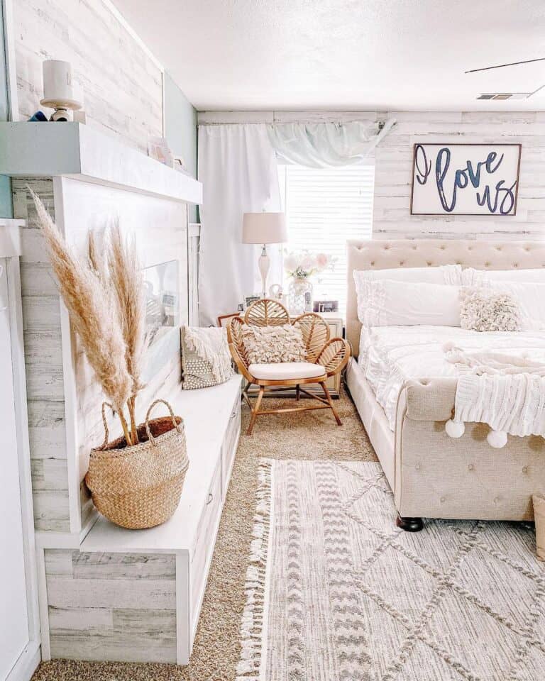 Rattan Chair for Bedroom Seating