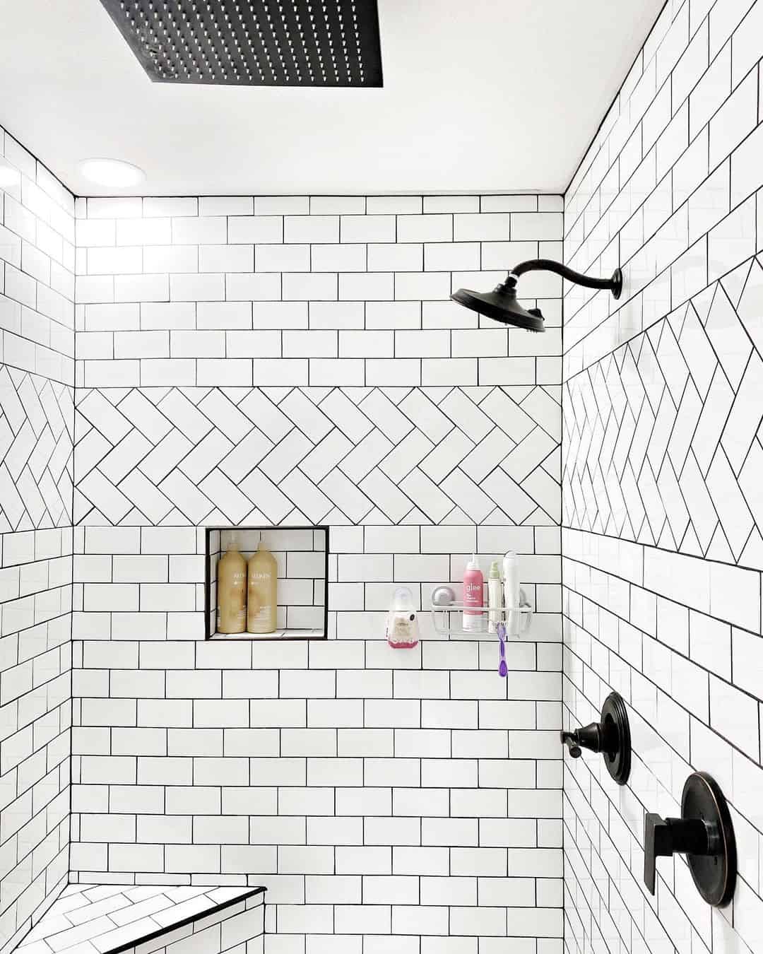 27 Shower Niche Trim Ideas to Finish Off Your Shower