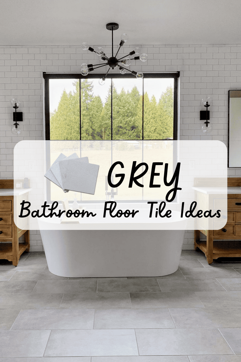 Grey Bathroom Floor Tile Ideas