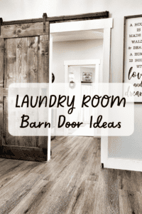 laundry room barn door
