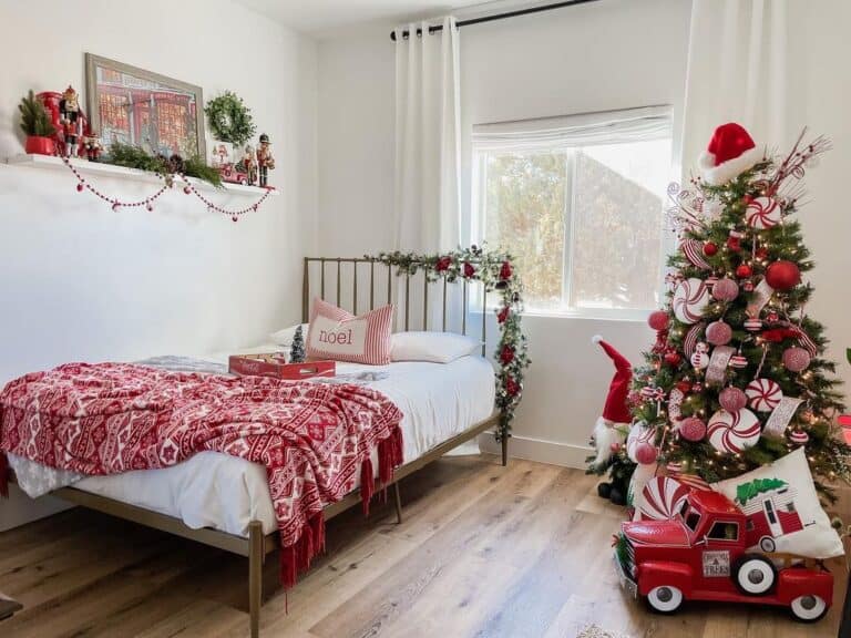 Christmas Bedroom Decor