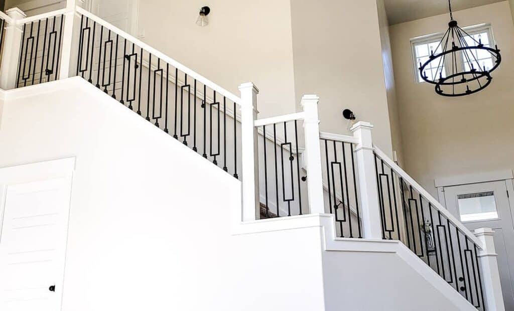Contemporary Black Box Stair Spindles