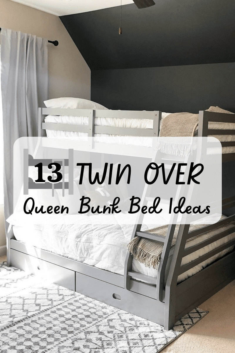 13 Twin Over Queen Bunk Bed Ideas to Create More Space