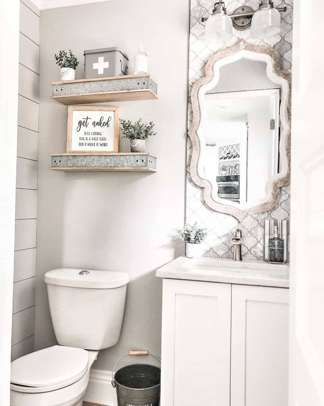 Farmhouse Half Bath Decor for Shelves Soul & Lane