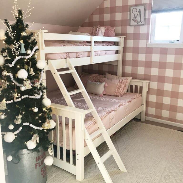 Girl's Bunk Bed Rooms with Twin Over Queen