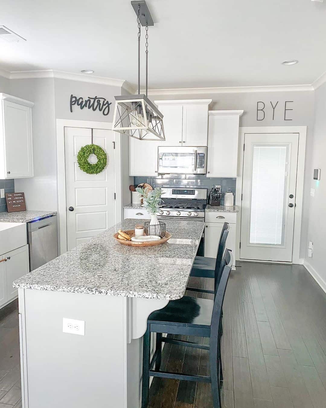 Grey Walls with a White Baseboard - Soul &amp; Lane