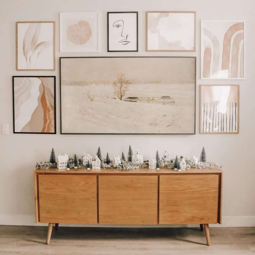 Mid-Century Modern Gallery Wall