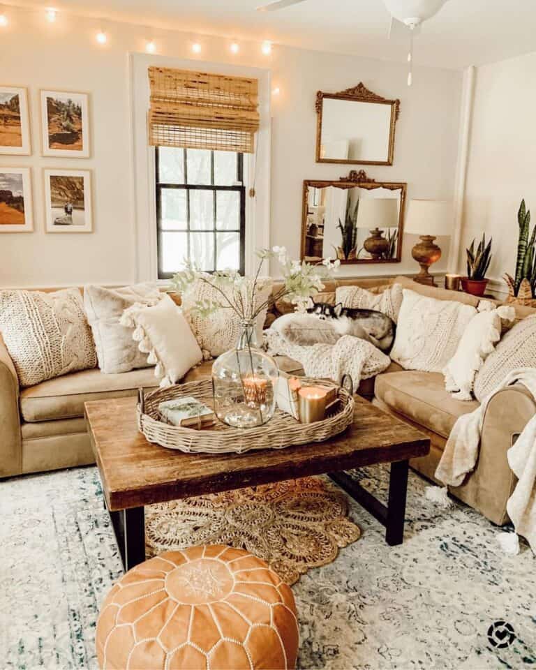 Mirrored Gallery Wall