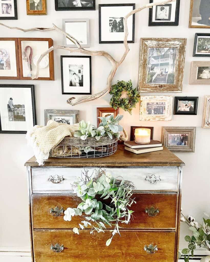 Nature Inspired Family Gallery Wall
