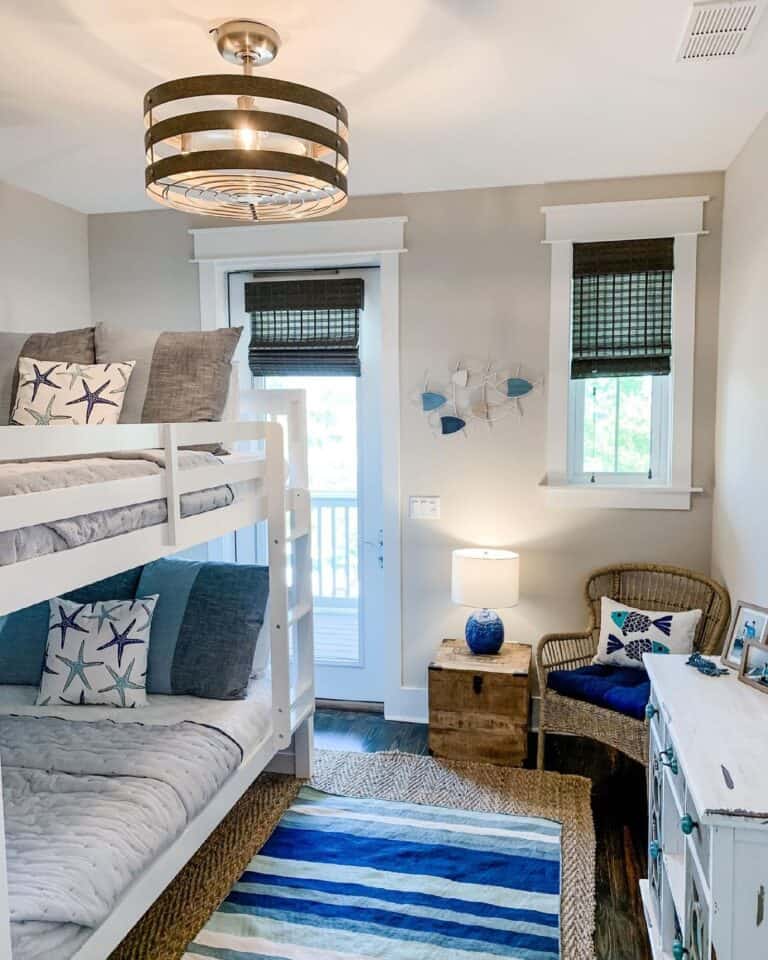 Navy Blue Lamps for Kids Bedroom