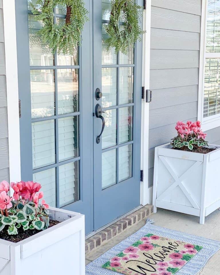 Spring Themed Front Door