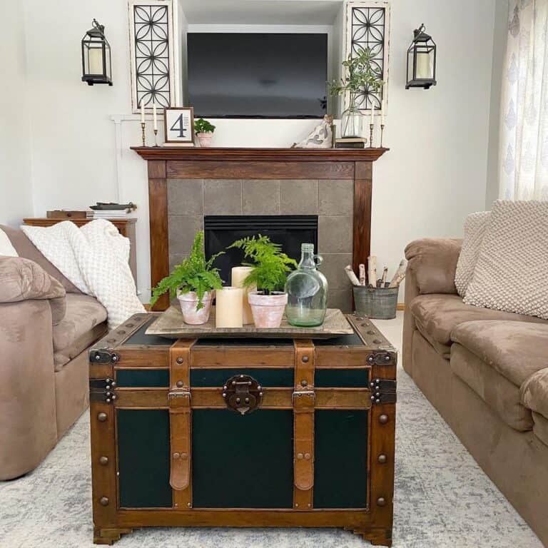 Square Trunk Coffee Table