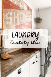 laundry countertop ideas