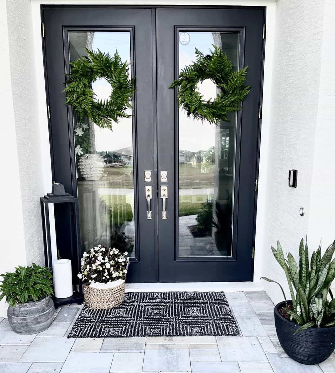17 Black Double Front Doors Ideas for a Timeless Look
