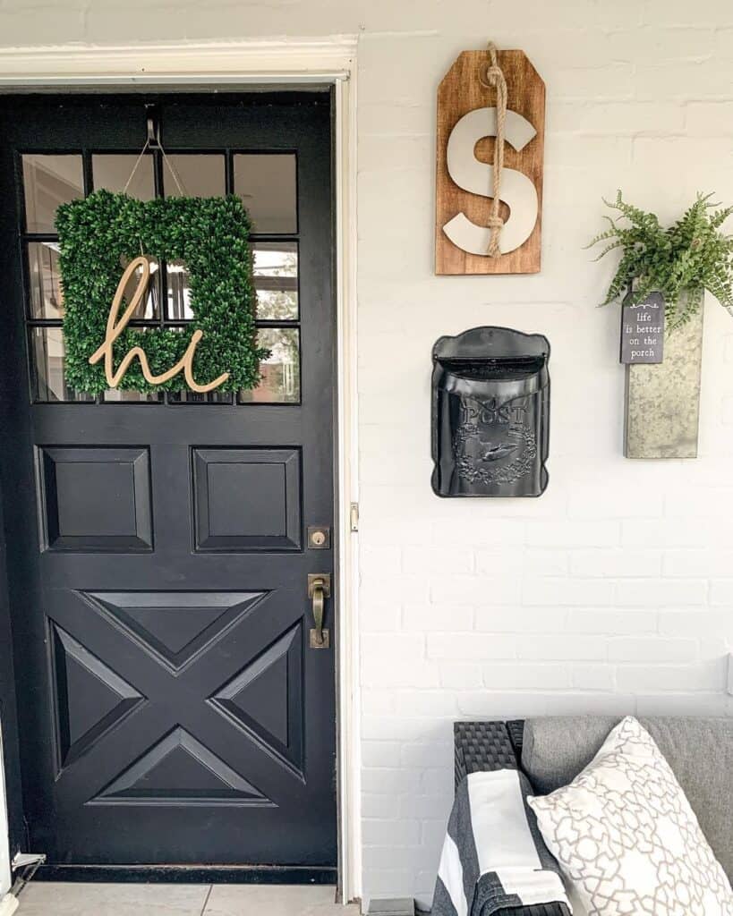 33 Stunning Front Door Decor Ideas That Are Far From Bland