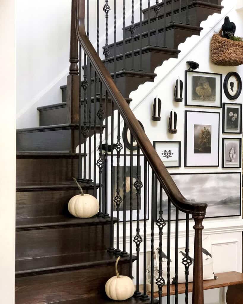 Dark Wood Staircase