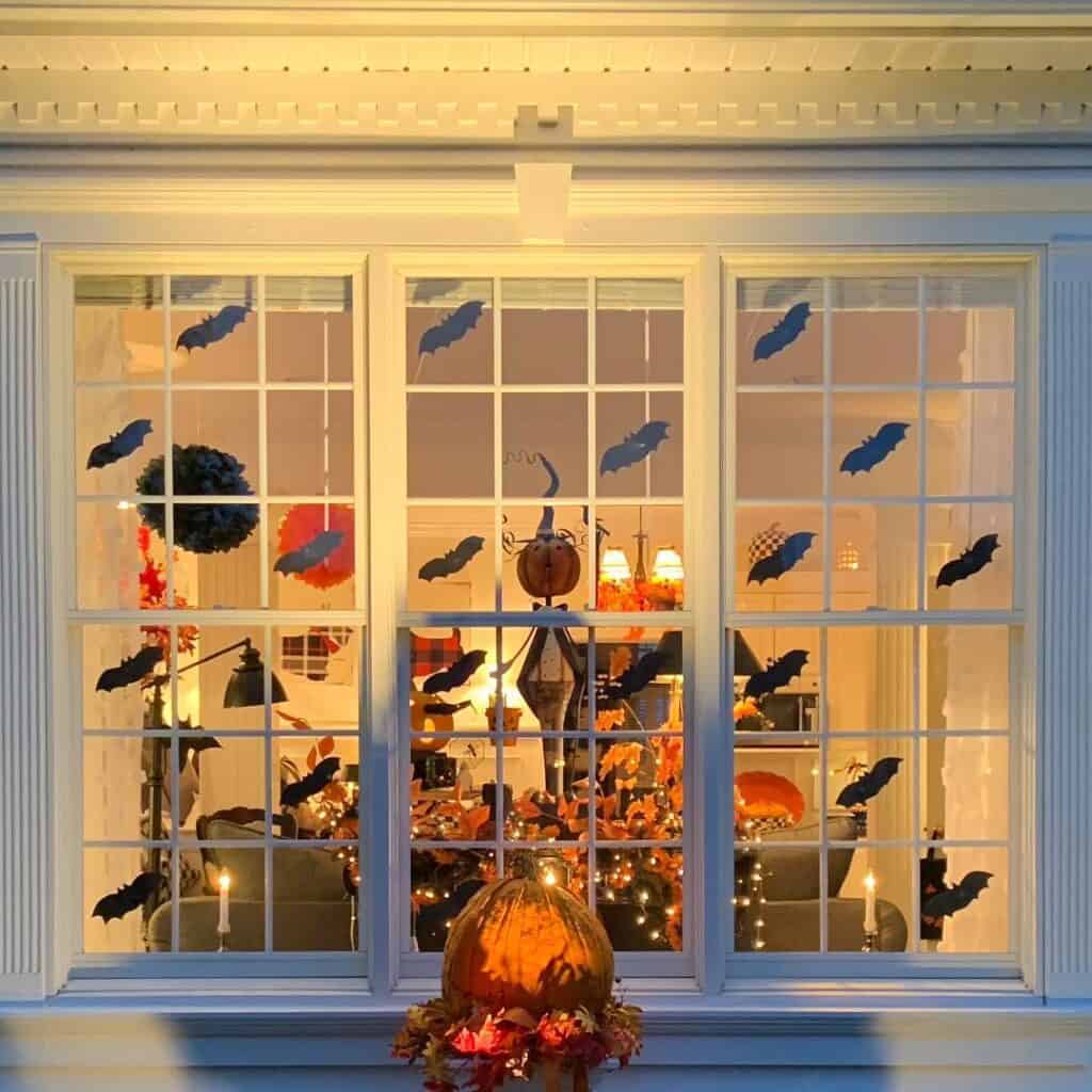 Exterior Halloween Window Decorations