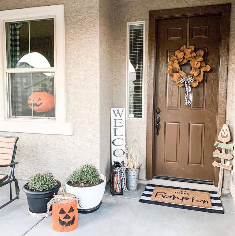 Front Door Halloween Decorations