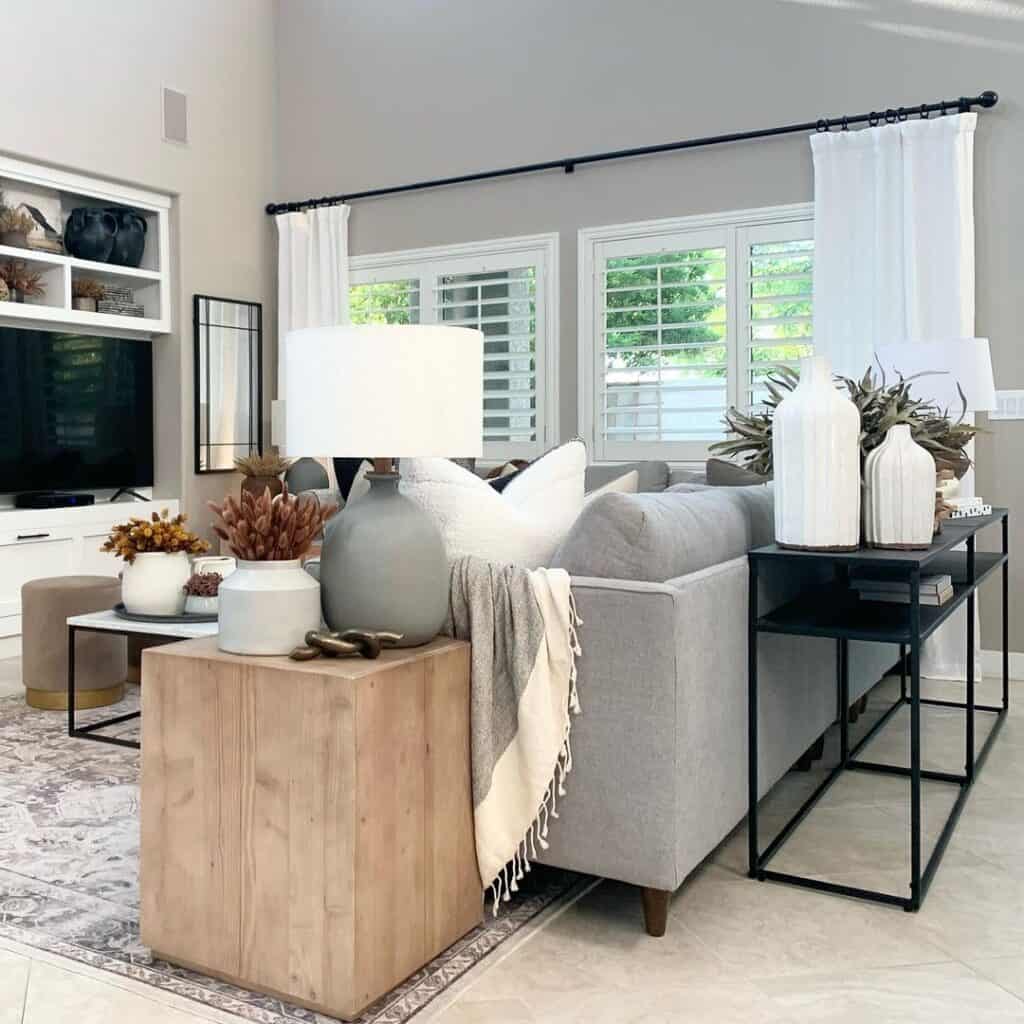 19 Grey Modern Farmhouse Living Room Designs You’ll Love