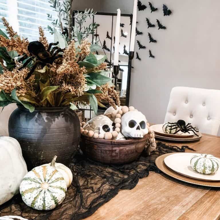 Halloween Dining Room Table