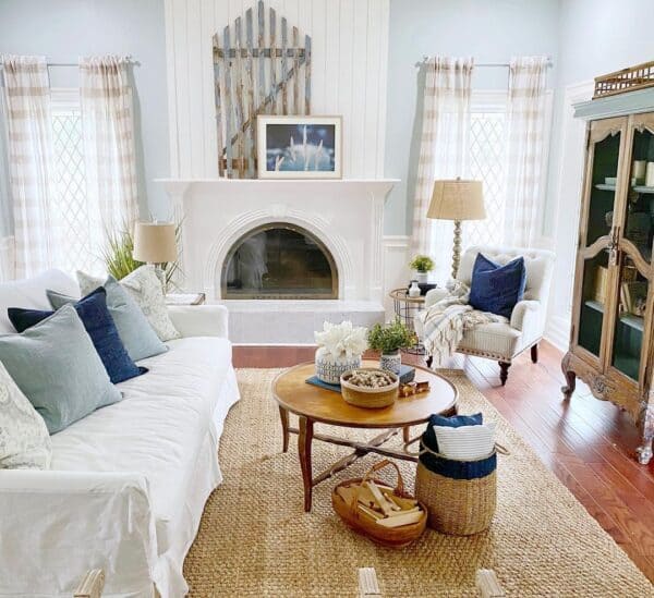31 Farmhouse Curtains for Living Room to Accent Your Windows