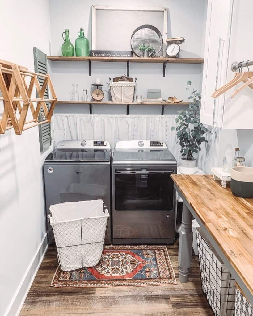 Laundry Room Mat for Washer and Dryer