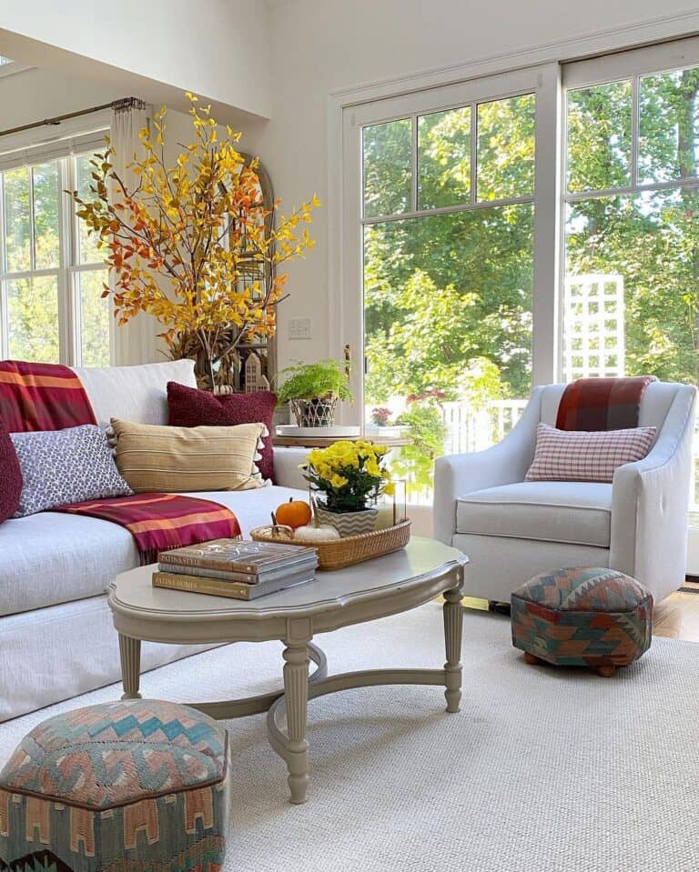 Red Throw Blankets for a Couch