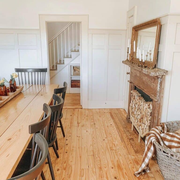 Rustic Board and Batten Dining Room