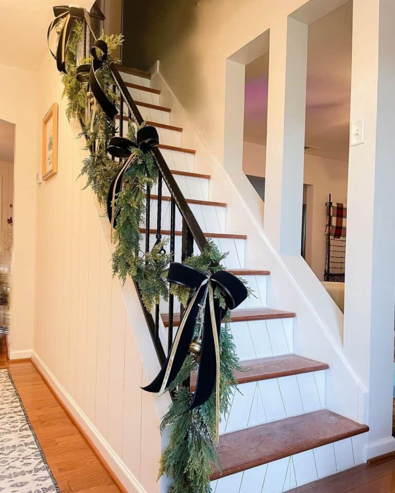 Shiplap Staircase Trim
