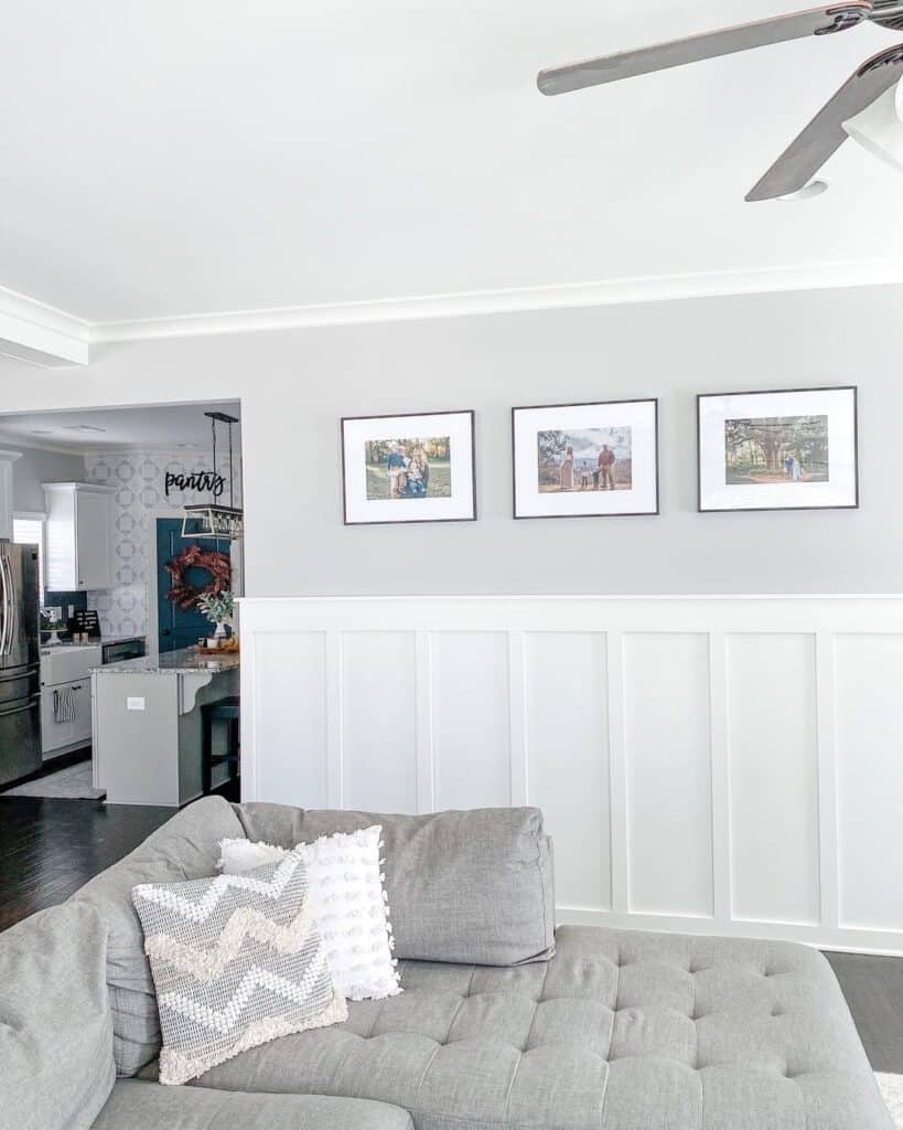 White Board and Batten in Living Room